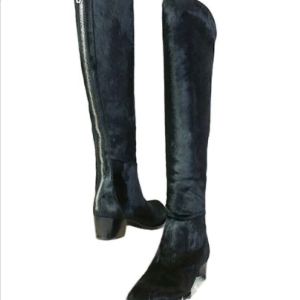Alexander Wang Knee High Calf Hair Boots